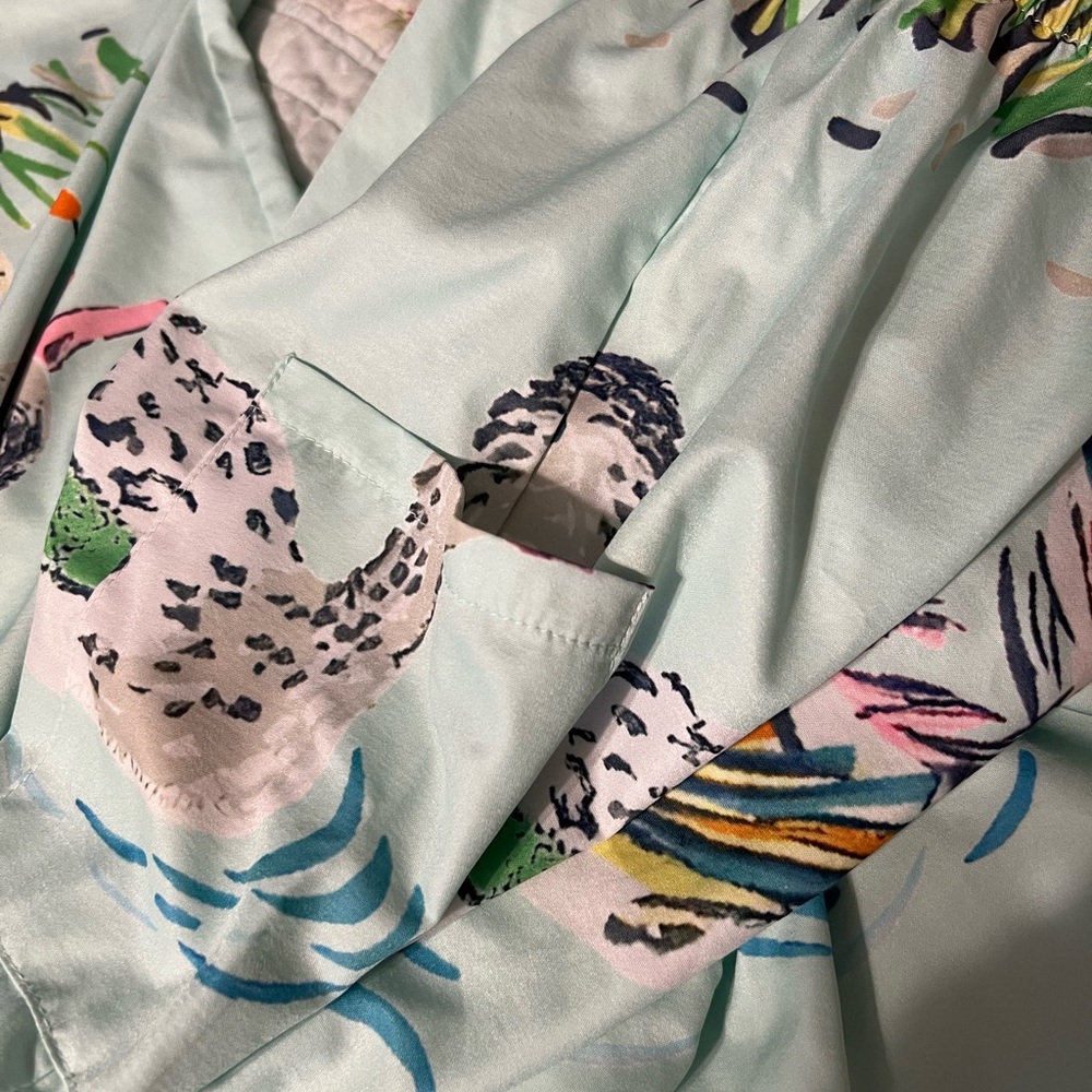 Colorful Duck Print Lounging Pants - Picture 6 of 9
